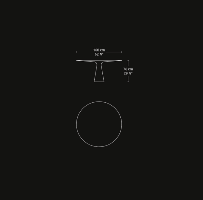 Обеденный стол Neutra LEAF - фото-4 | interior market