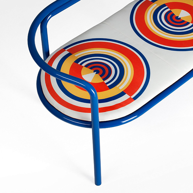 Банкетка Exteta Locus Solus Loveseat 1964 - фото-3 | interior market