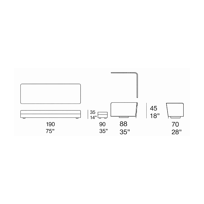 Модульный диван Paola lenti Cove - фото-5 | interior market