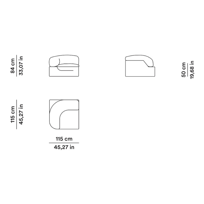 Модульный диван Tacchini Butter - фото-5 | interior market