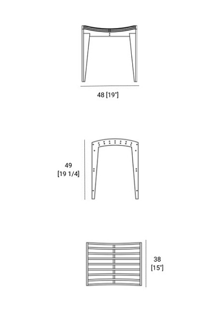 Табурет Morelato Zero - фото-7 | interior market