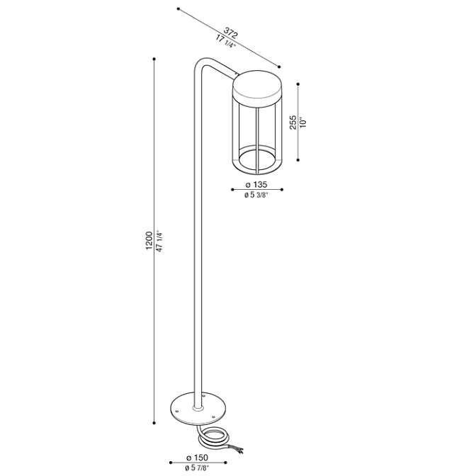 Уличный светильник  Lombardo Lula Stelo - фото-2 | interior market