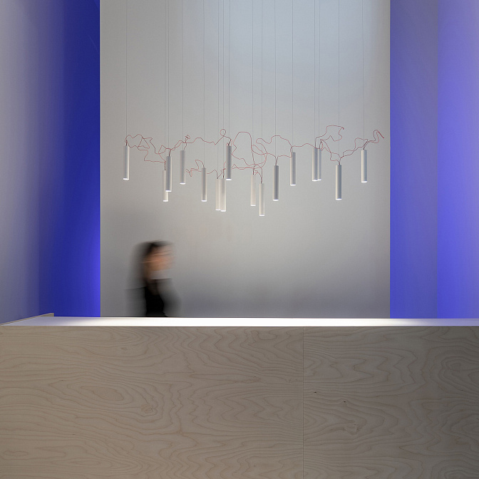 Потолочный светильник  DAVIDE GROPPI SIMBIOSI - фото-3 | interior market