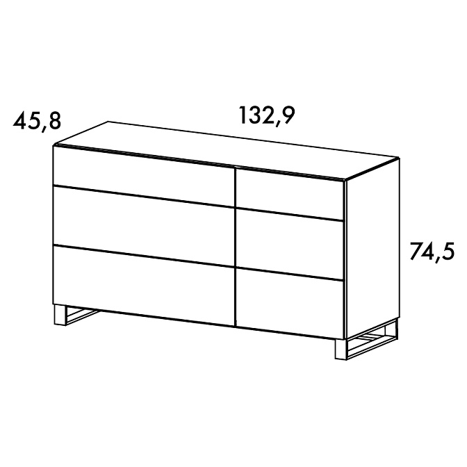 Комод Olivieri Aqua night - фото-3 | interior market