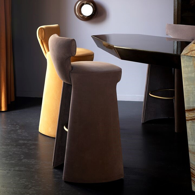 Барный стул Baxter Inga Stool - фото-1 | interior market