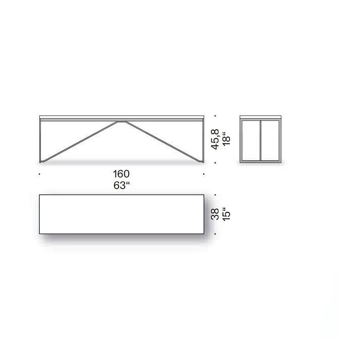 Банкетка De Padova R.I.G. - фото-5 | interior market