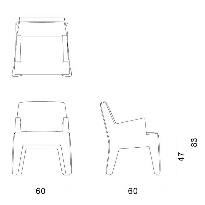 Стул для улицы Exteta Moonlight Soft Chair - фото-9 | interior market