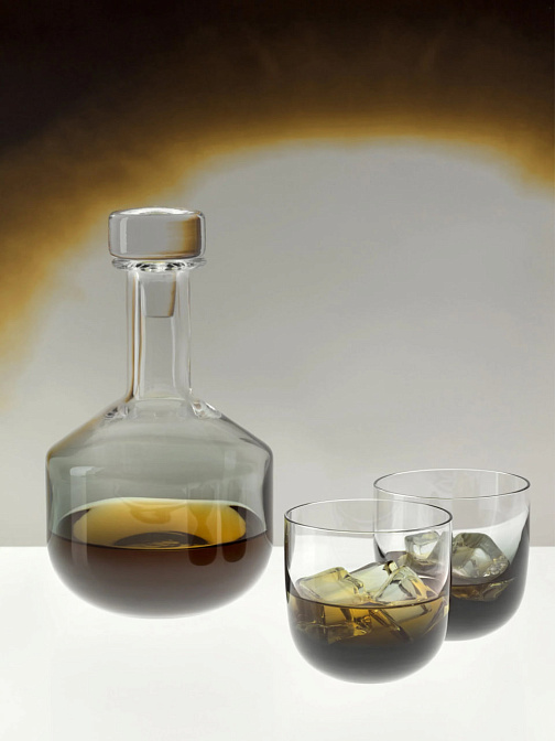 Графин для виски Tom Dixon Tank Whiskey Decanter - фото-2 | interior market