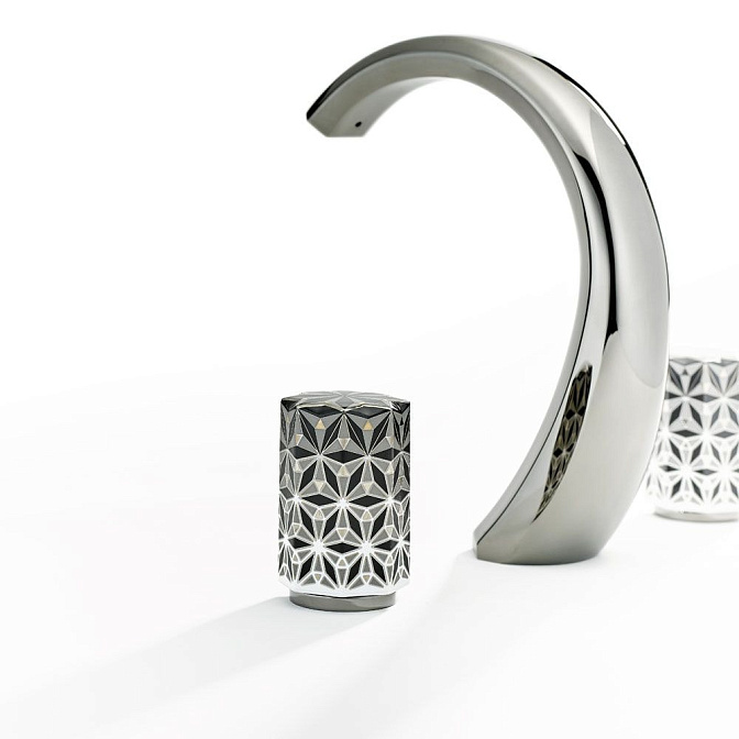 Смеситель для раковины THG Nihal porcelaine - фото-3 | interior market