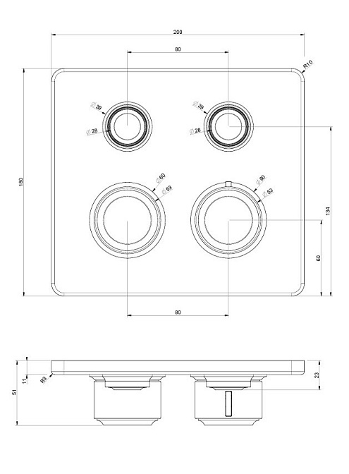 Термостат Gessi HI-FI ECLECTIC COMPACT - фото-2 | interior market