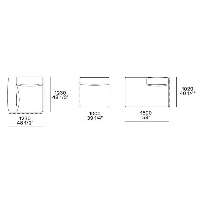 Угловой диван Poliform Dune - фото-2 | interior market