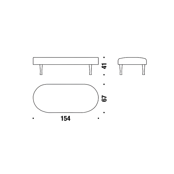 Банкетка Moroso JOSEPHINE - фото-2 | interior market