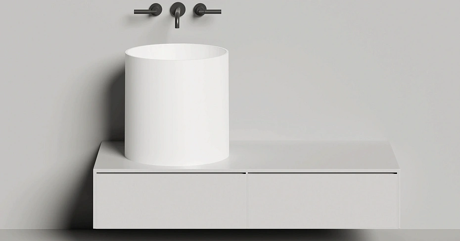 Раковина накладная матовая SALINI ARMONIA 04 - фото-3 | interior market