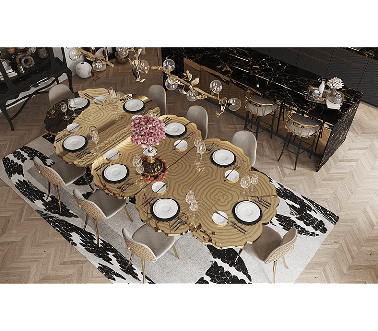 Обеденный стол Boca do Lobo Fortuna Dining Table - фото-5 | interior market