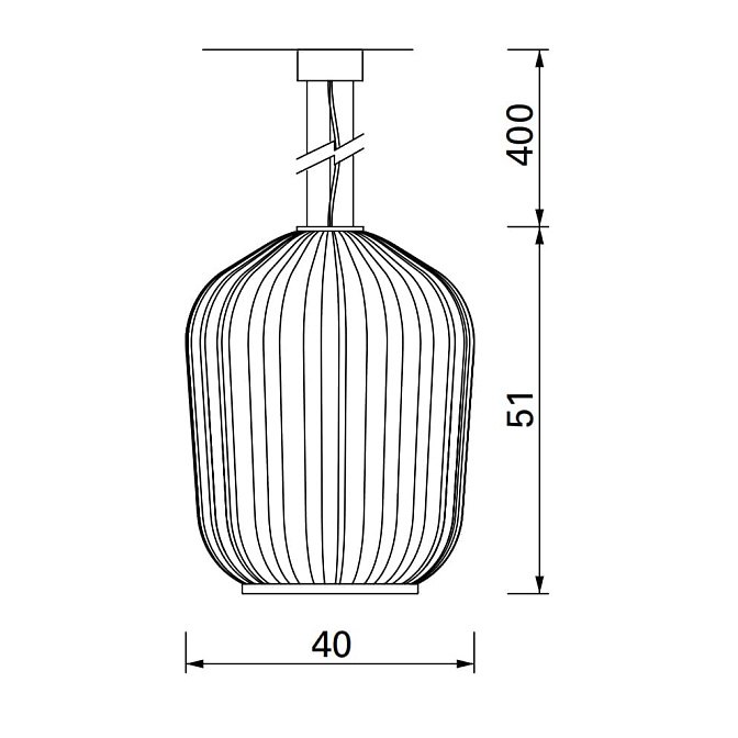 Потолочный светильник Classicon Plissée - фото-4 | interior market