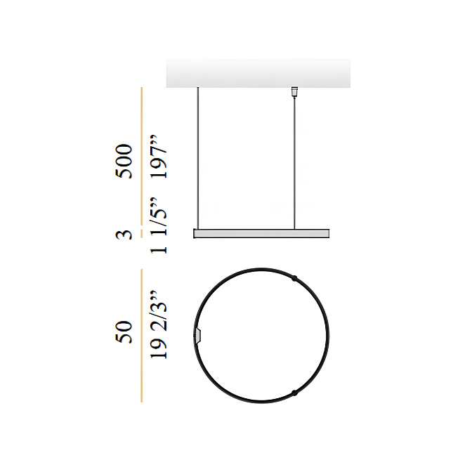 Потолочный светильник  Panzeri ZERO ROUND - фото-5 | interior market