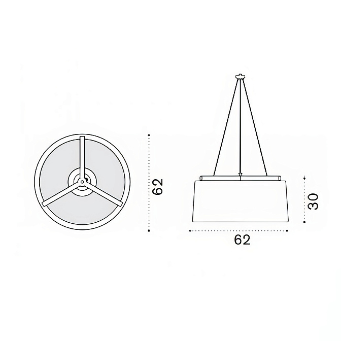 Подвесной светильник Ethimo Kilt - фото-3 | interior market