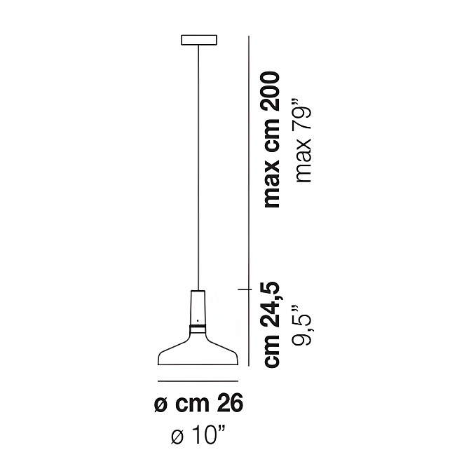Потолочный светильник  Vistosi SCINTILLA - фото-3 | interior market