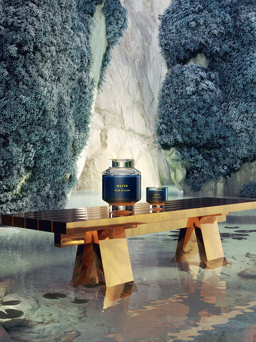 Аромат для дома Tom Dixon Water Large Candle - фото-2 | interior market