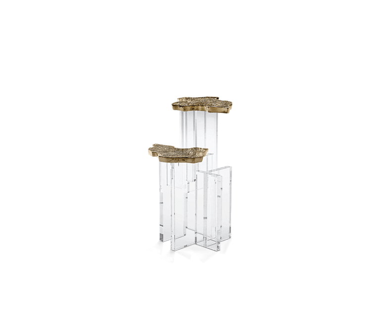 Журнальный столик Boca do Lobo Monet Gold Side Table - фото-2 | interior market