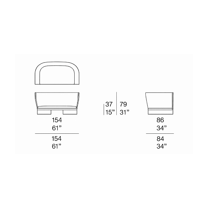 Диван Paola lenti Ami - фото-4 | interior market