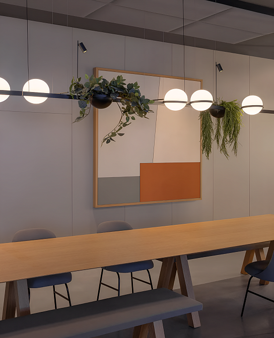 Потолочный светильник  Vibia Palma - фото-2 | interior market