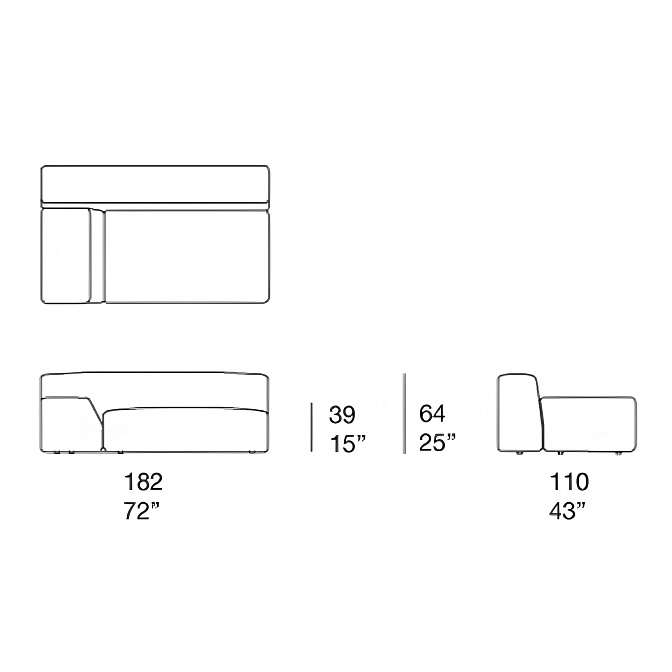 Модульный диван Paola lenti All-Time - фото-4 | interior market