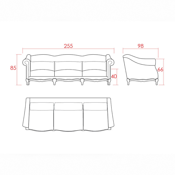 Диван JNL Molière - фото-4 | interior market