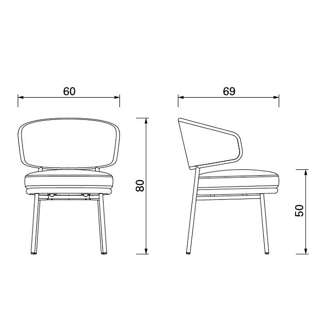 Обеденный стул Classicon Aristo Armchair - фото-5 | interior market