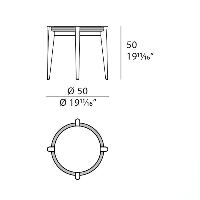 Журнальный столик Turri Kyma - фото-4 | interior market