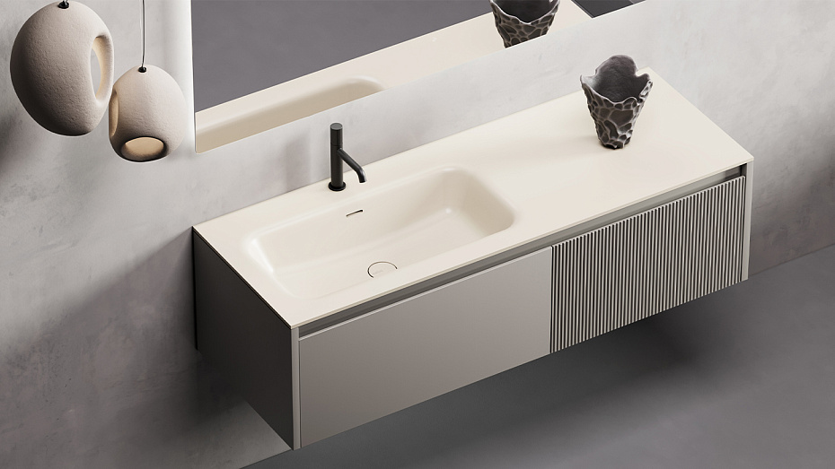 Раковина подвесная SALINI ONDA FLOW ROUND 72 - фото-10 | interior market