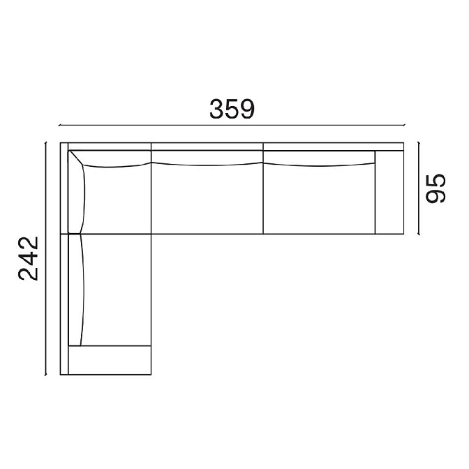 Модульный диван Novamobili Mac - фото-2 | interior market