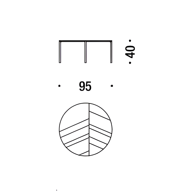 Журнальный столик Moroso Fishbone - фото-5 | interior market