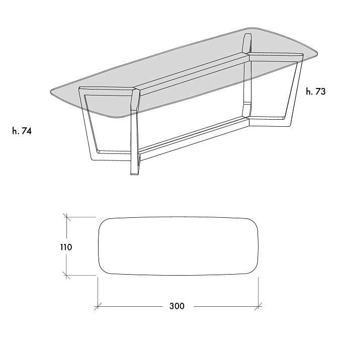 Обеденный стол Olivieri HECTOR - фото-6 | interior market