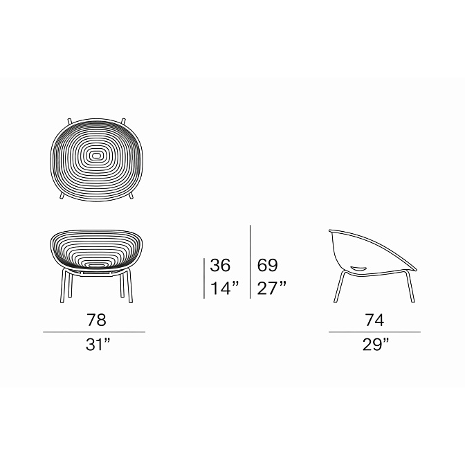 Кресло для улицы Paola lenti Amable - фото-5 | interior market