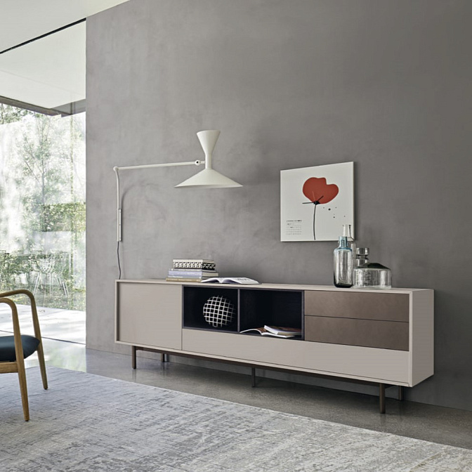 Комод под ТВ Sangiacomo Lampo Open - фото-1 | interior market