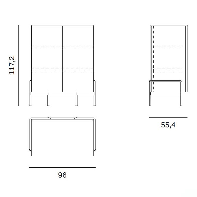 Комод Novamobili Belt - фото-5 | interior market