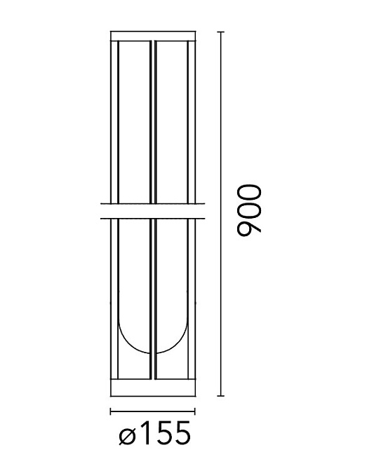 Технический свет Flos In Vitro Bollard 3 - фото-5 | interior market
