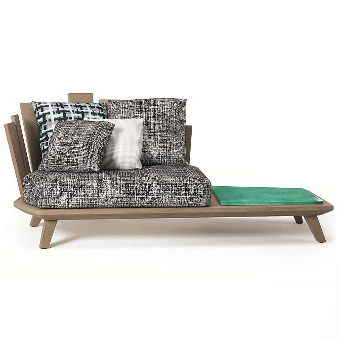 Кресло для улицы с журнальным столиком Ethimo Rafael - фото-2 | interior market