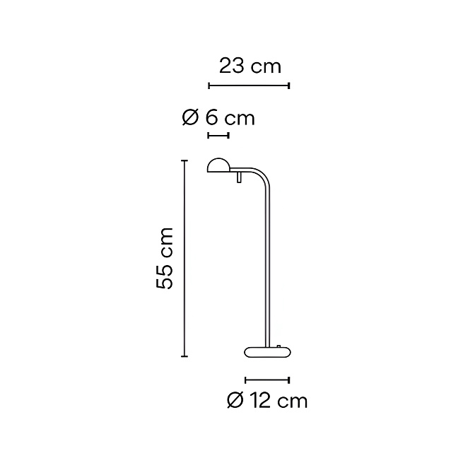 Настольная лампа Vibia Pin - фото-3 | interior market