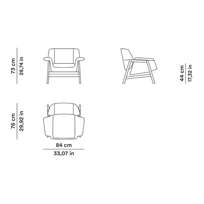 Кресло Tacchini Agnese - фото-4 | interior market