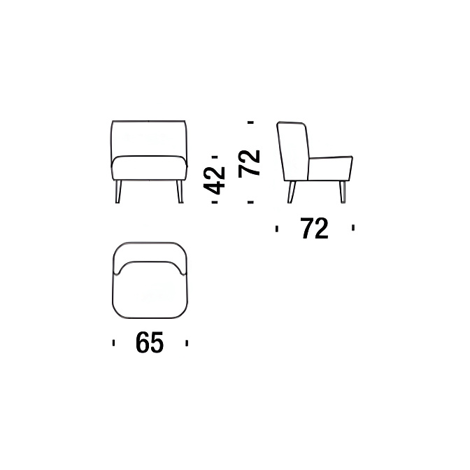 Кресло Moroso Gimme Shelter - фото-3 | interior market