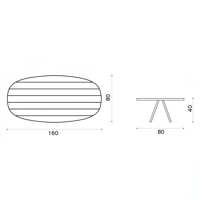 Журнальный столик Ethimo Esedra - фото-2 | interior market