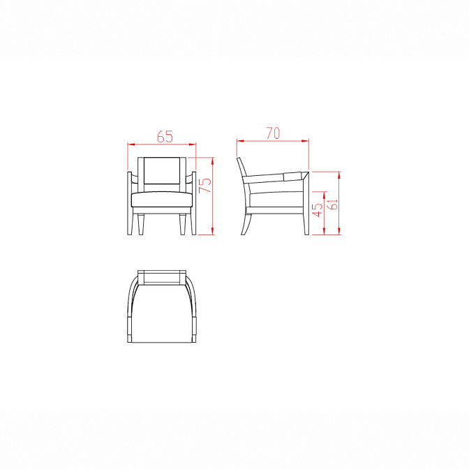 Кресло JNL OSCAR - фото-3 | interior market