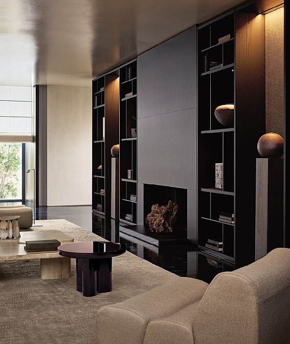 Стеллаж-стенка Poliform Wall System - фото-4 | interior market