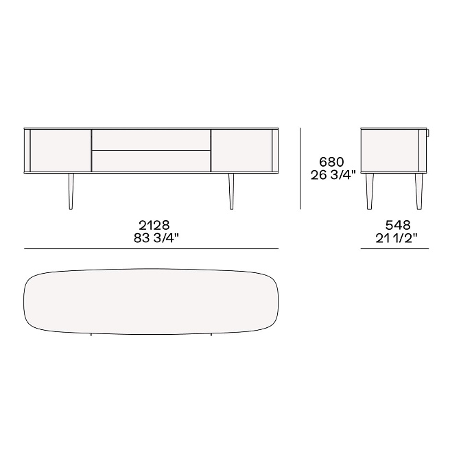 Комод Poliform Symphony - фото-2 | interior market