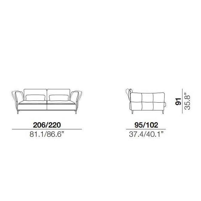 Модульный диван Cierre SIMPLY - фото-3 | interior market
