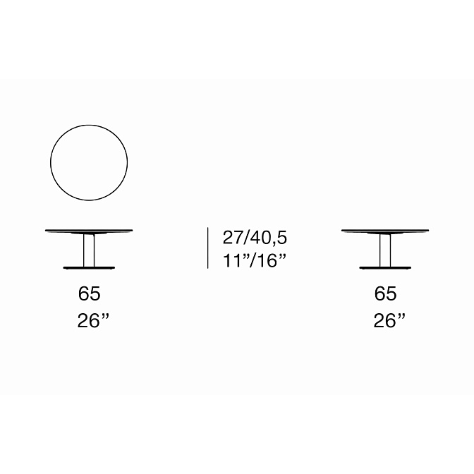 Журнальный столик Paola lenti GIRO - фото-6 | interior market