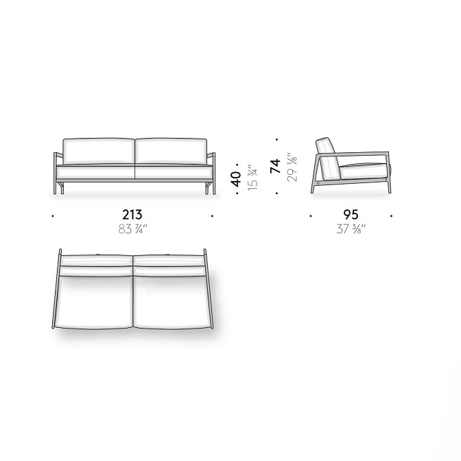 Диван для улицы De Padova Everyday Life - фото-7 | interior market