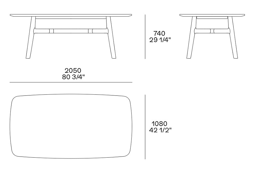 Обеденный стол Poliform Curve - фото-5 | interior market